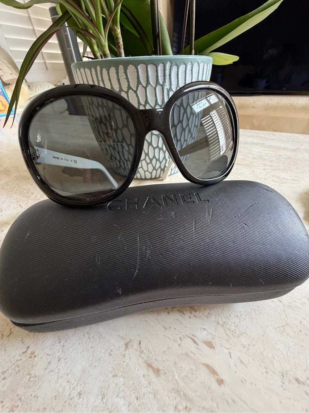 CHANEL 5138 Black lenses Oversized Sunglasses - Picture 6 of 13